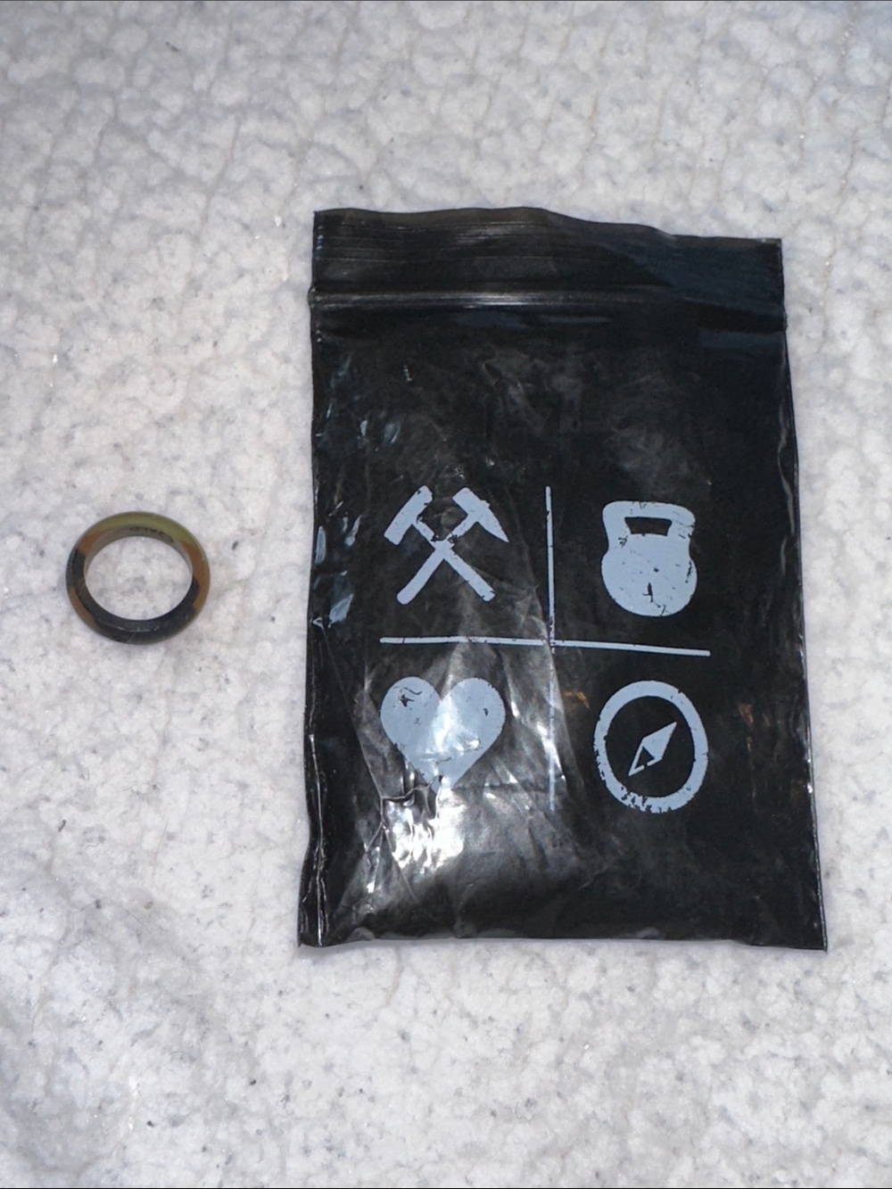 QALO Camouflage Silicone Ring